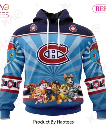 Nhl Montreal Canadiens Special Paw Patrol Kits Hoodie