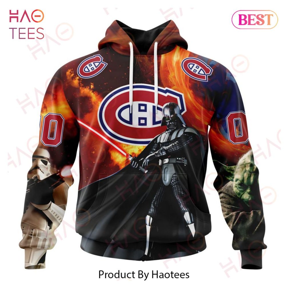 Nhl Montreal Canadiens Specialized Design X Star War Hoodie