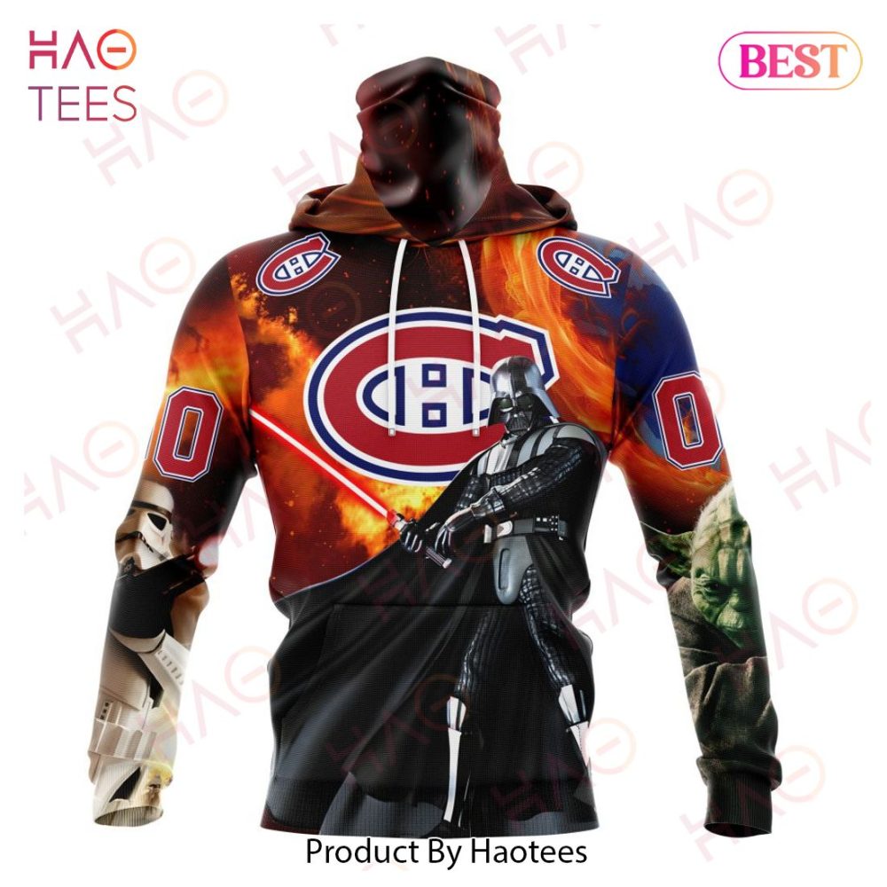 Nhl Montreal Canadiens Specialized Design X Star War Hoodie - Image 4