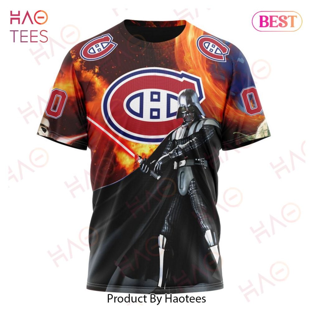 Nhl Montreal Canadiens Specialized Design X Star War Hoodie - Image 8