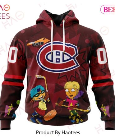Nhl Montreal Canadiens Specialized For Rocket Power 3D Hoodie