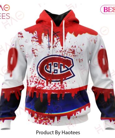 Nhl Montreal Canadiens Specialized Jersey For Halloween Night Hoodie