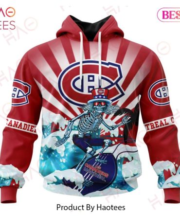 Nhl Montreal Canadiens Specialized Kits For Grateful Dead Hoodie