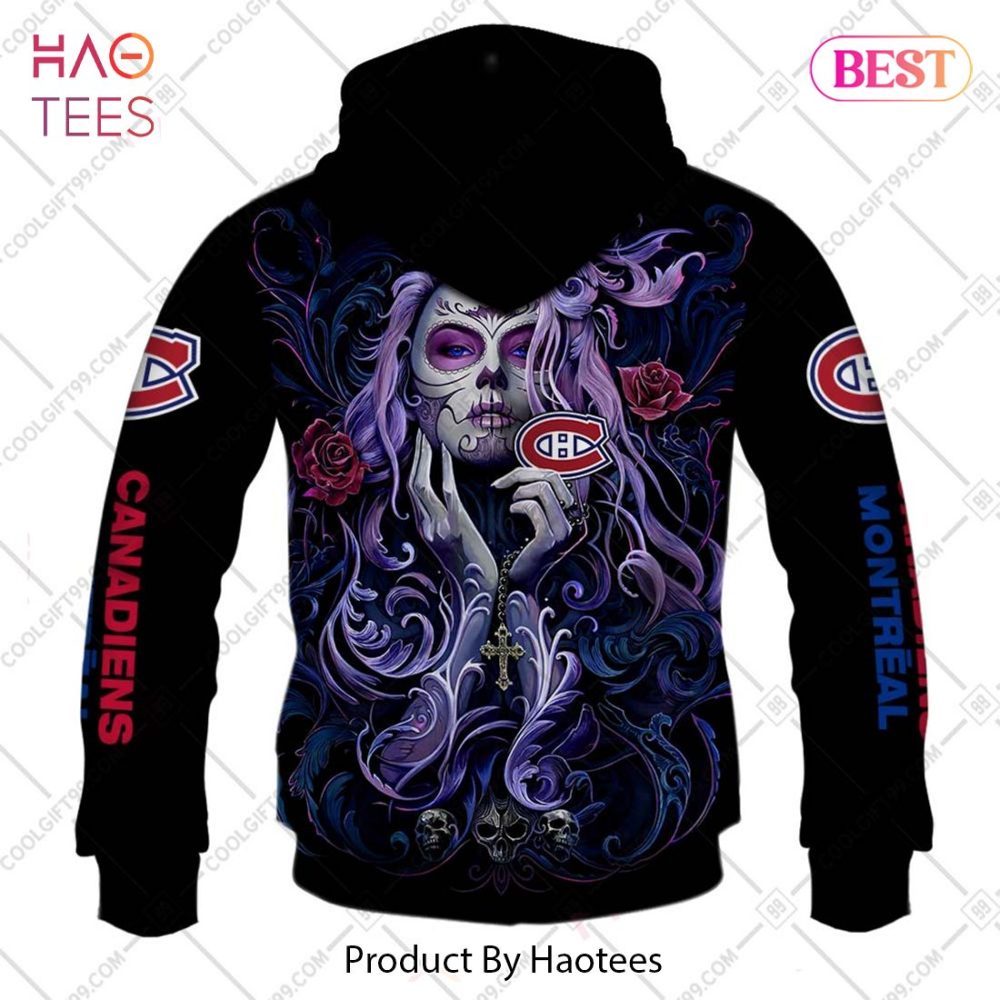 Nhl Montreal Canadiens Tattoo Girl Artwork 2023 Hoodie, T-Shirt, Zip Hoodie, Sweatshirt - Image 6