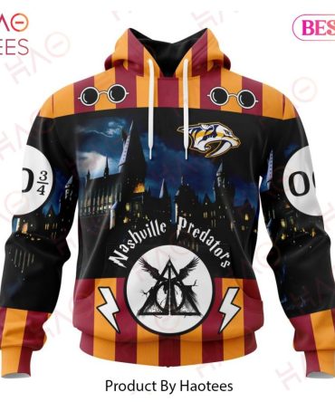 Nhl Nashville Predators Special Design With Harry Potter Theme 3D Hoodie