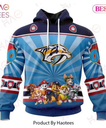 Nhl Nashville Predators Special Paw Patrol Kits Hoodie