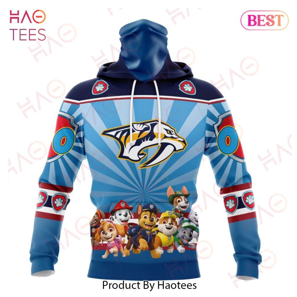 Nhl Nashville Predators Special Paw Patrol Kits Hoodie - Image 4