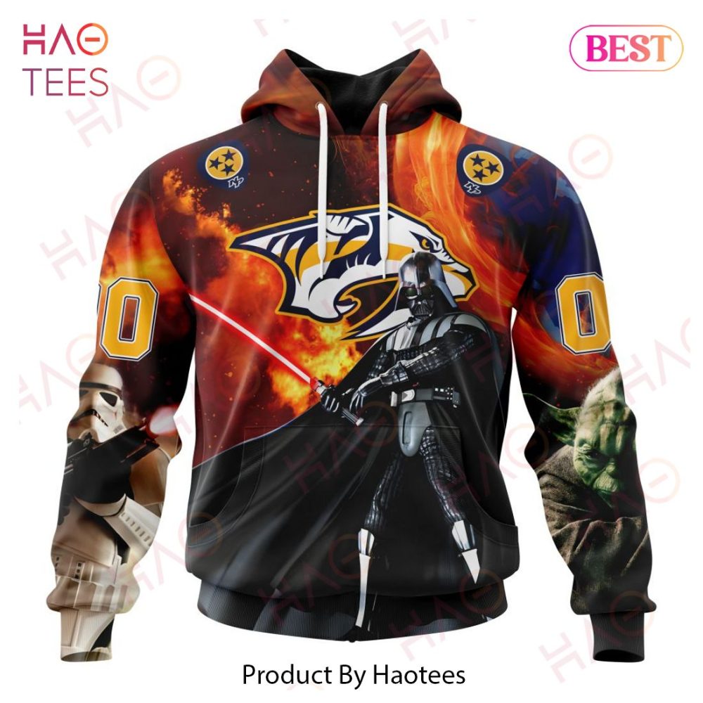 Nhl Nashville Predators Specialized Design X Star War Hoodie