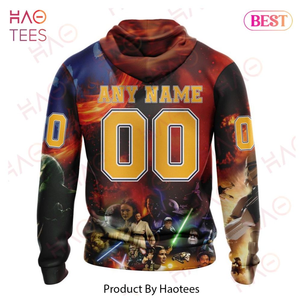 Nhl Nashville Predators Specialized Design X Star War Hoodie - Image 3