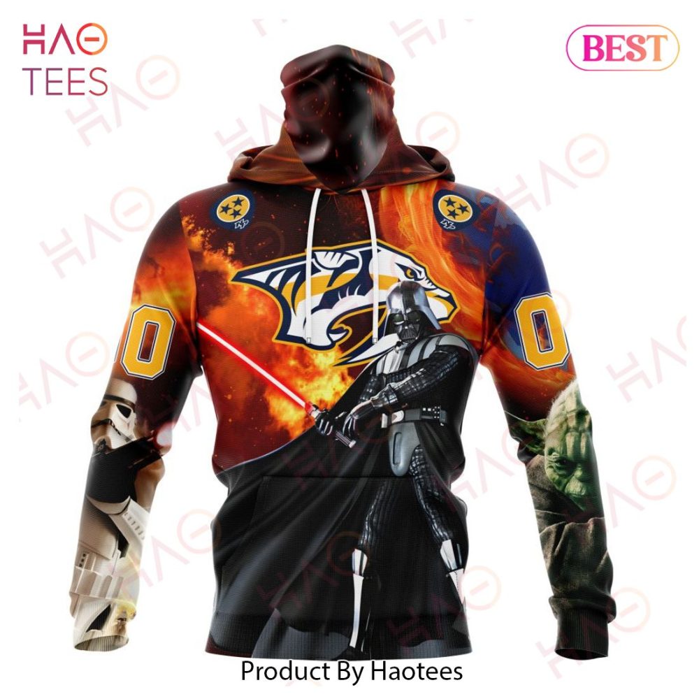 Nhl Nashville Predators Specialized Design X Star War Hoodie - Image 4