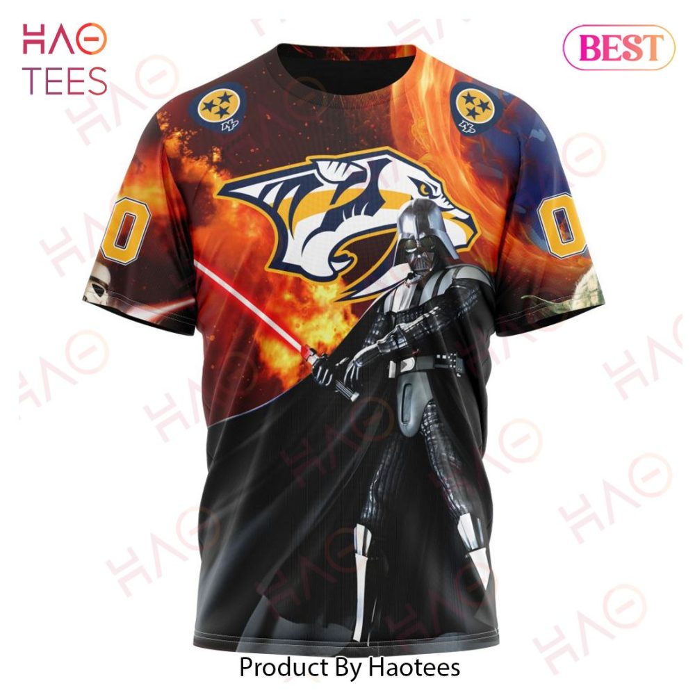 Nhl Nashville Predators Specialized Design X Star War Hoodie - Image 8