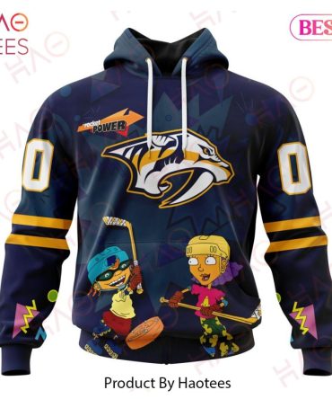 Nhl Nashville Predators Specialized For Rocket Power 3D Hoodie