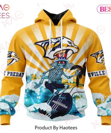 Nhl Nashville Predators Specialized Kits For The Grateful Dead Hoodie