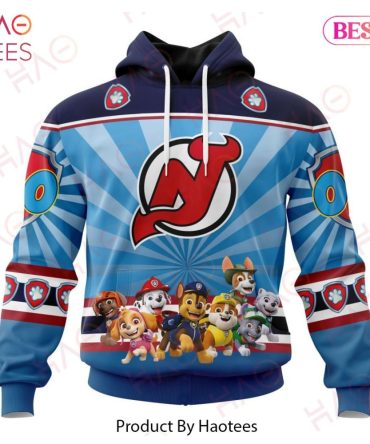 Nhl New Jersey Devils Special Paw Patrol Kits Hoodie