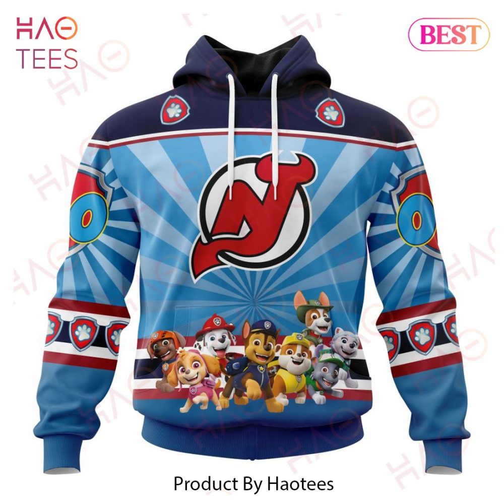 Nhl New Jersey Devils Special Paw Patrol Kits Hoodie
