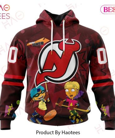 Nhl New Jersey Devils Specialized For Rocket Power 3D Hoodie