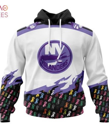 Nhl New York Islanders, Specialized Kits In October We Stand Together We Can Beat Cancer