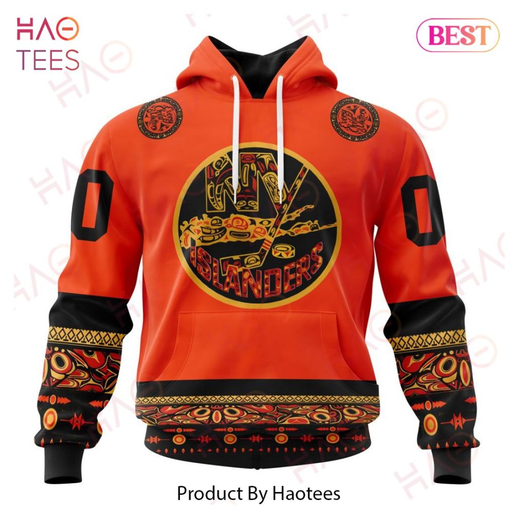 Nhl New York Islanders Specialized National Day For Truth And Reconciliation 3D Hoodie