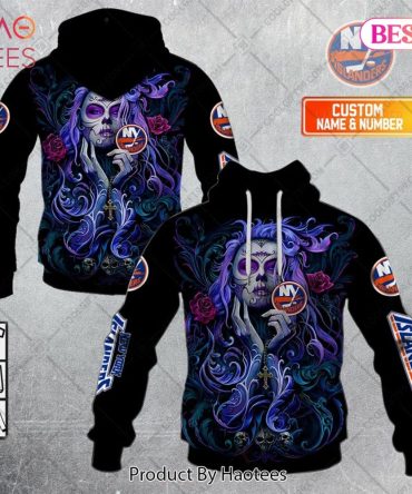 Nhl York Islanders Tattoo Girl Artwork 2023 Hoodie, T-Shirt, Zip Hoodie, Sweatshirt