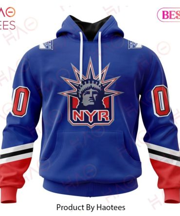 Nhl New York Rangers Reverse Retro Kits Hoodie