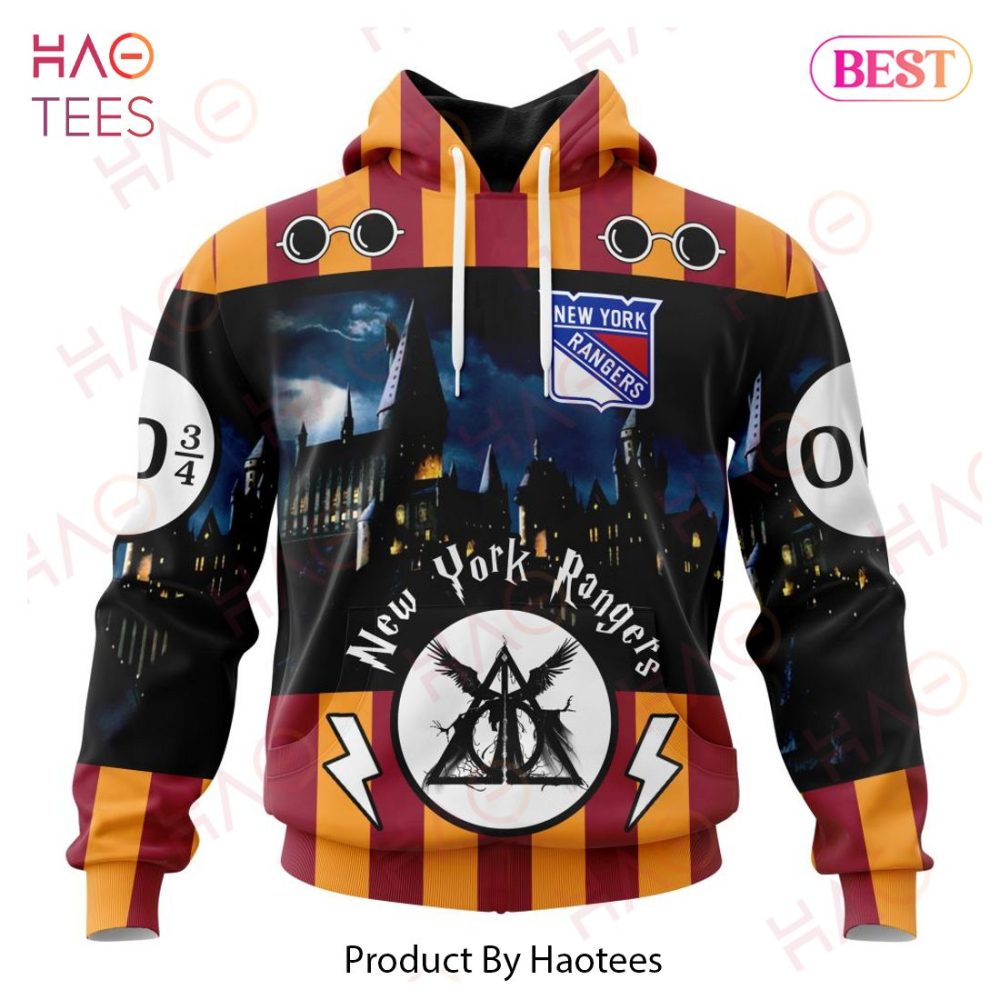 Nhl New York Rangers Special Design With Harry Potter Theme 3D Hoodie