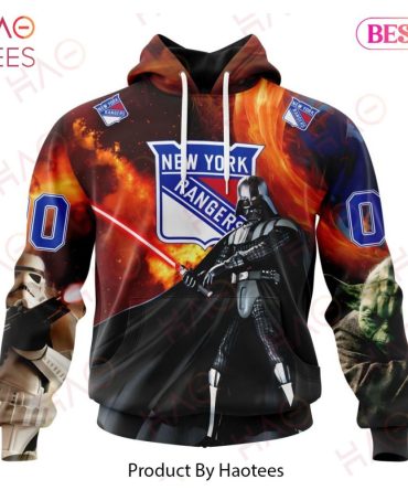 Nhl New York Rangers Specialized Design X Star War Hoodie