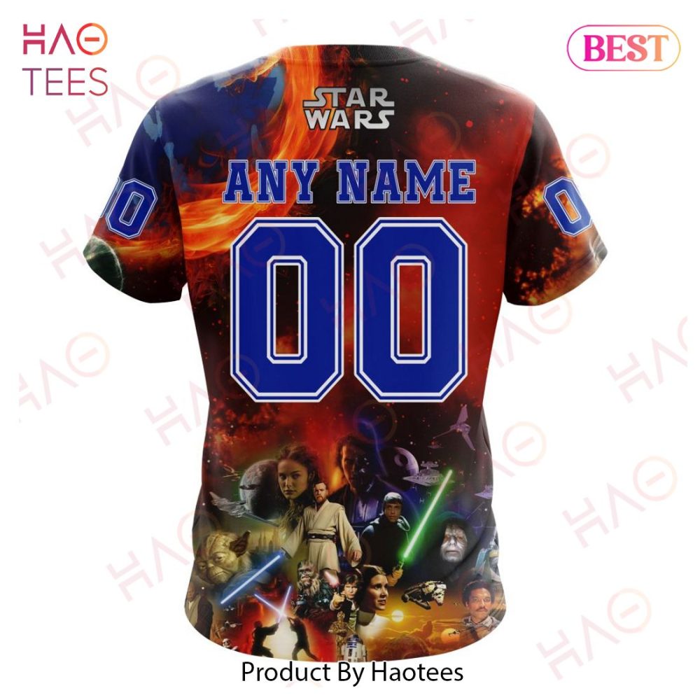 Nhl New York Rangers Specialized Design X Star War Hoodie - Image 9
