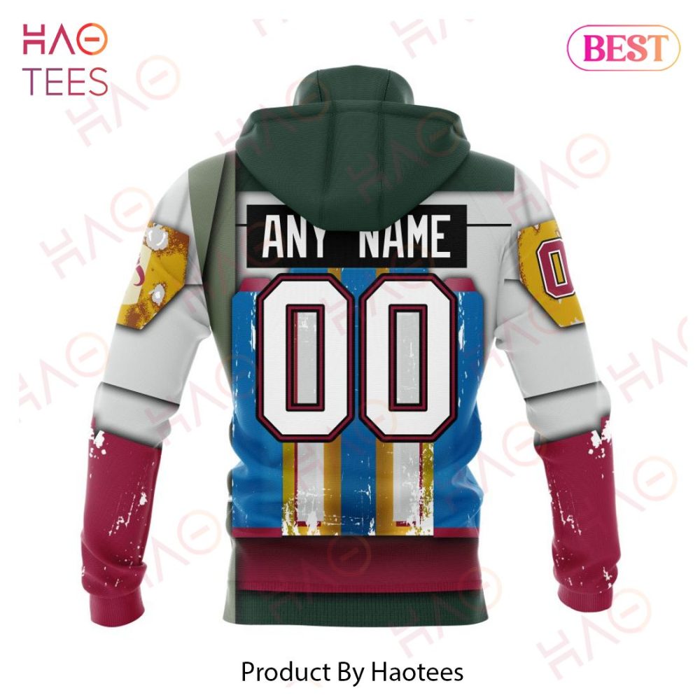 Nhl New York Rangers X Boba Fett'S Armor Specialized Design For Star Wars Fourth Of July Hoodie - Image 5