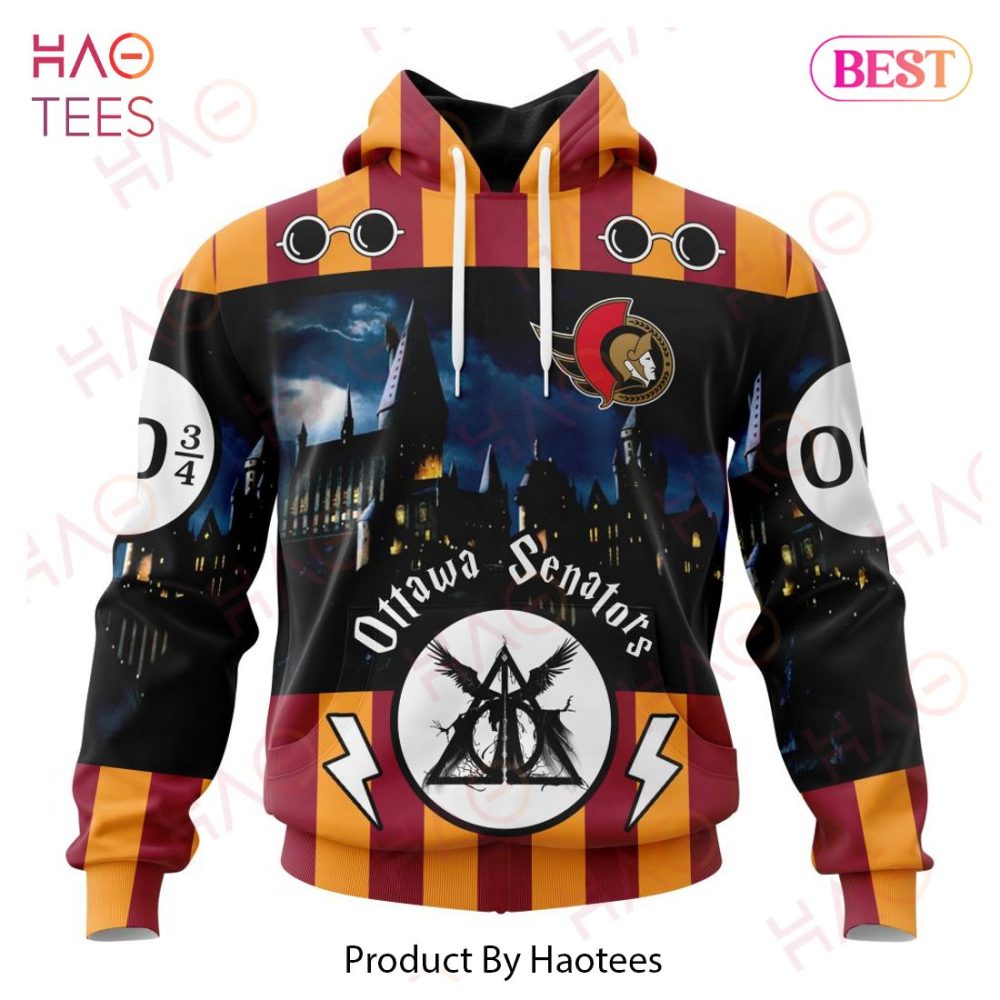 Nhl Ottawa Senators Special Design With Harry Potter Theme 3D Hoodie