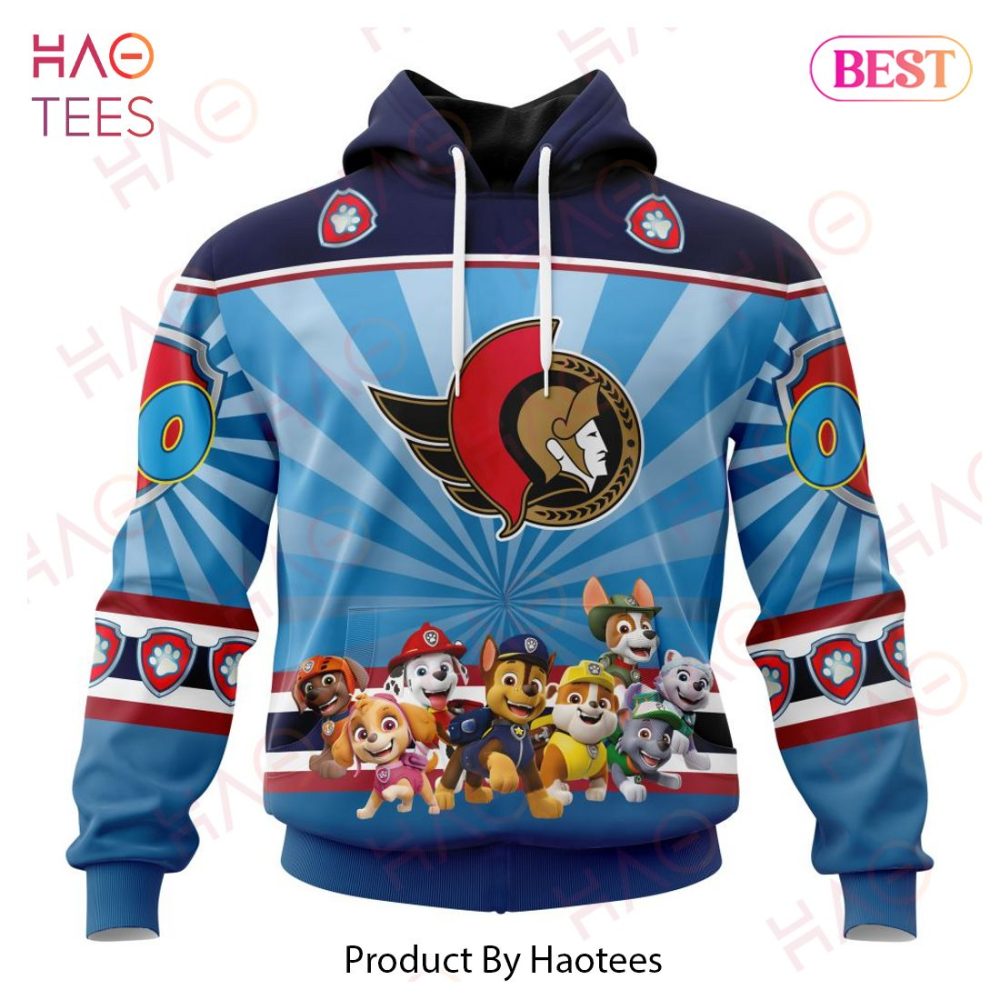 Nhl Ottawa Senators Special Paw Patrol Kits Hoodie