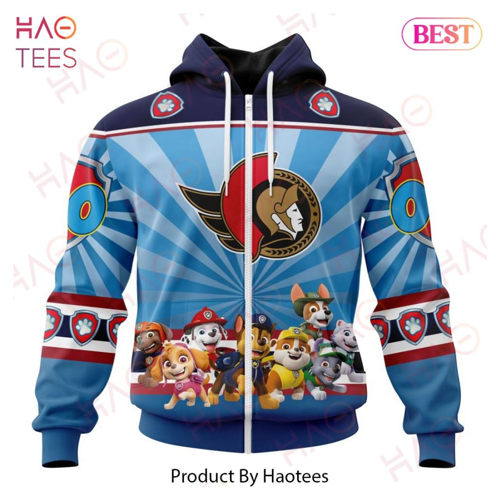 Nhl Ottawa Senators Special Paw Patrol Kits Hoodie - Image 2