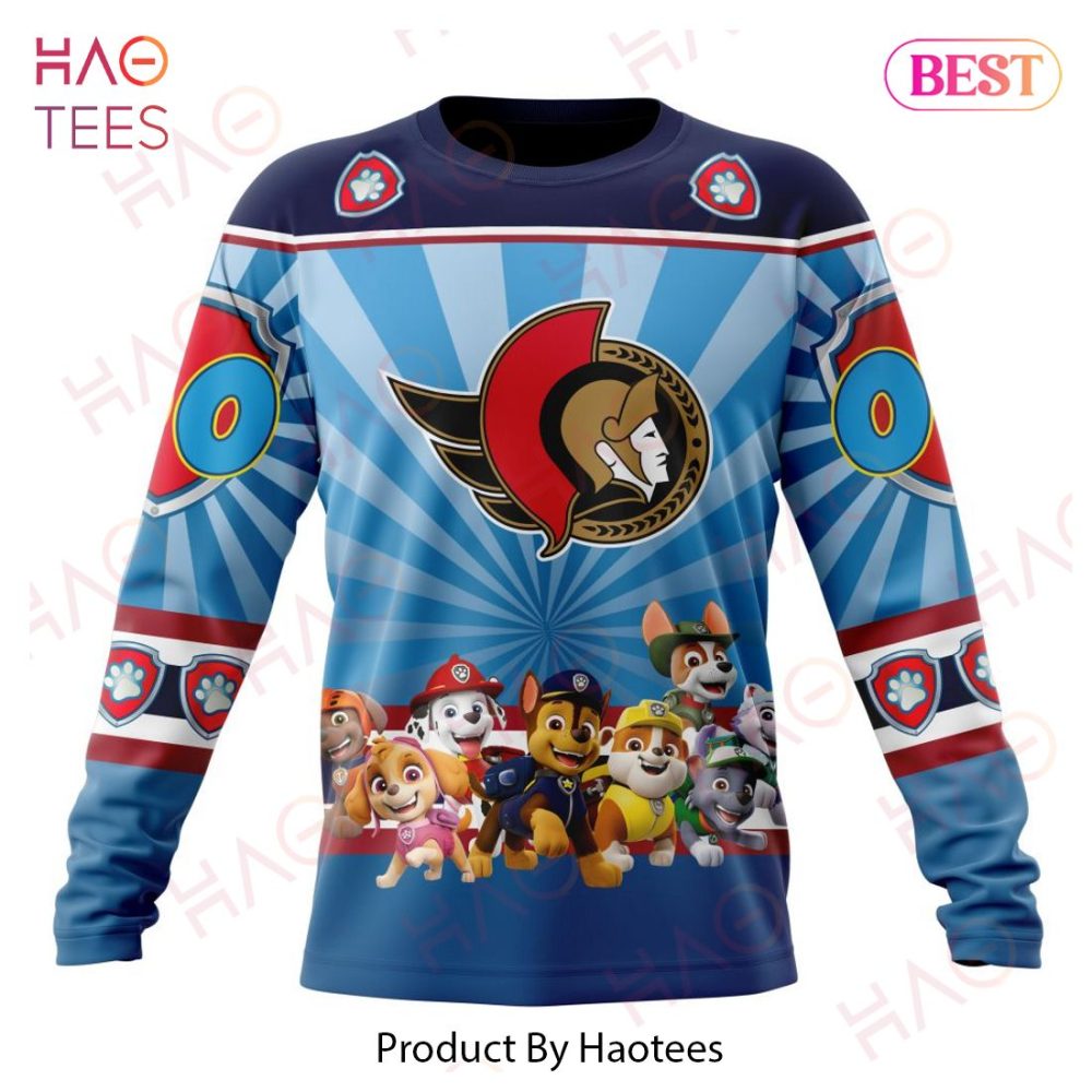 Nhl Ottawa Senators Special Paw Patrol Kits Hoodie - Image 6