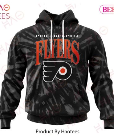 Nhl Philadelphia Flyers Special Retro Vintage Tie - Dye Hoodie