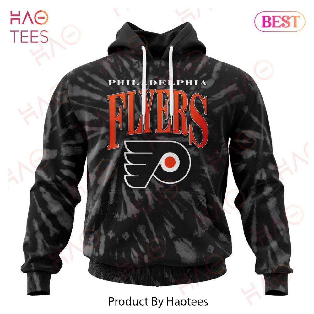 Nhl Philadelphia Flyers Special Retro Vintage Tie - Dye Hoodie