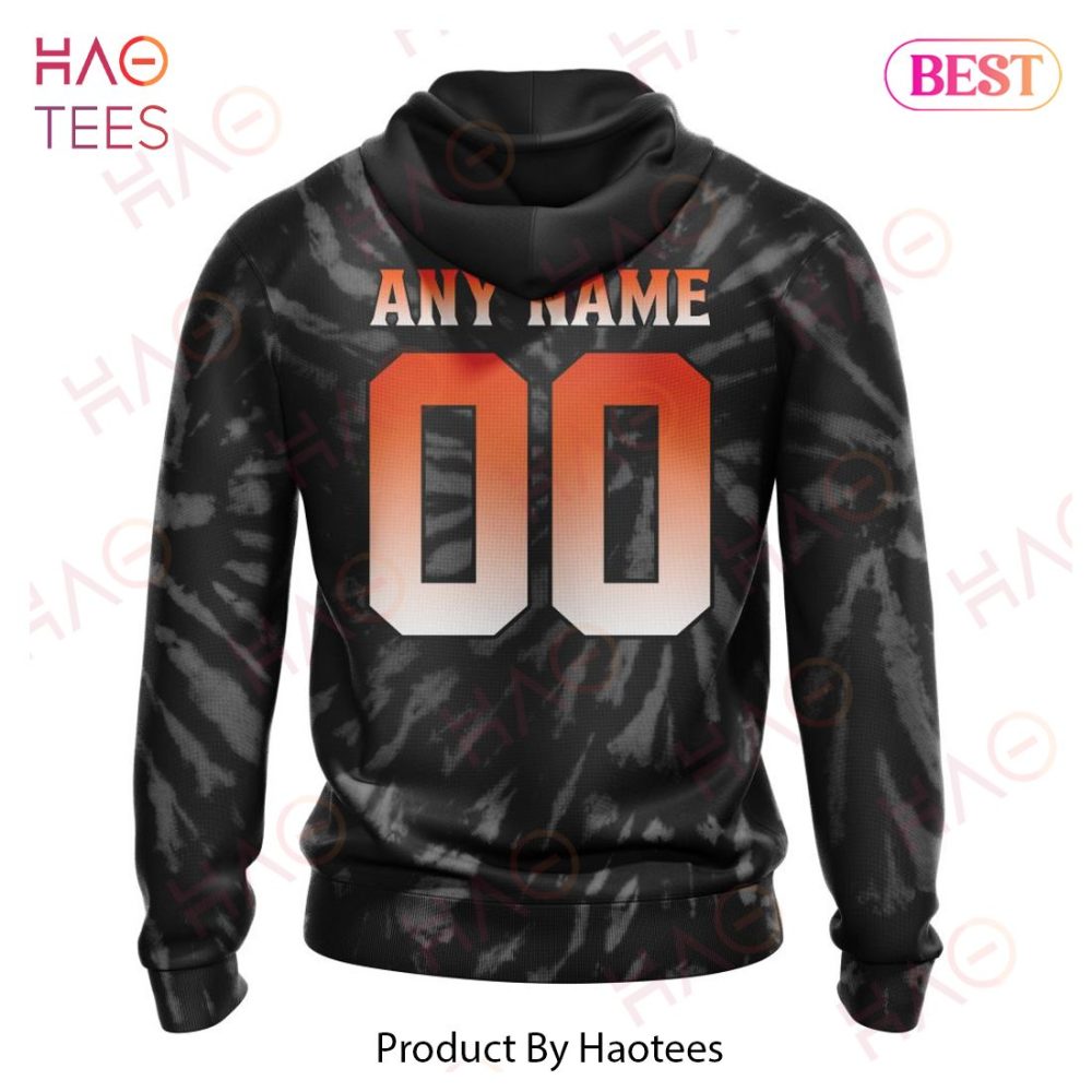 Nhl Philadelphia Flyers Special Retro Vintage Tie - Dye Hoodie - Image 3