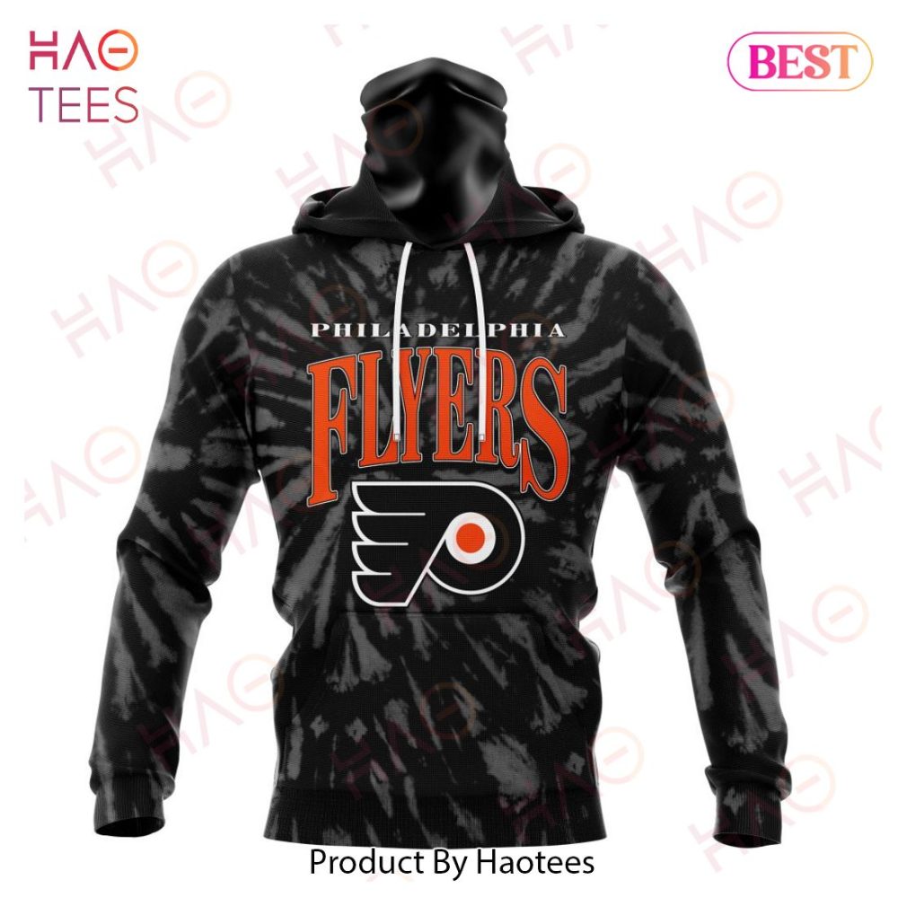 Nhl Philadelphia Flyers Special Retro Vintage Tie - Dye Hoodie - Image 4