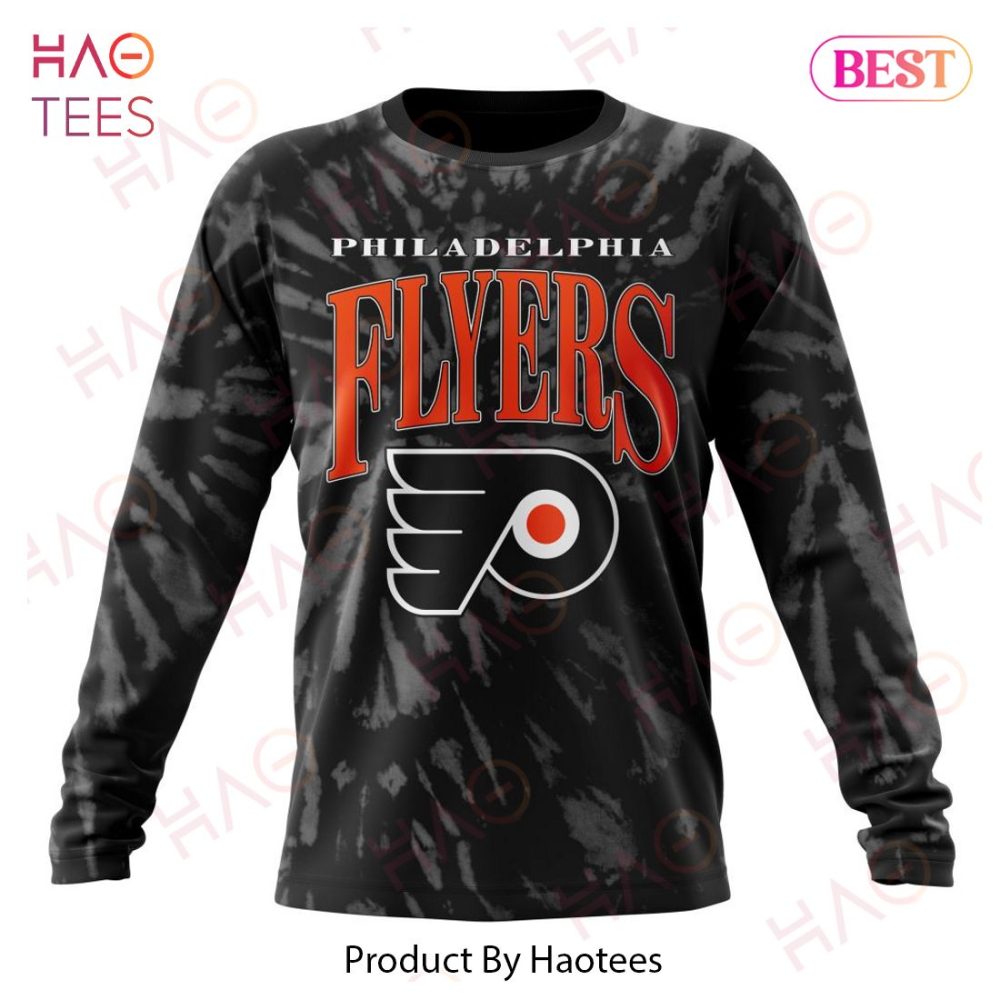 Nhl Philadelphia Flyers Special Retro Vintage Tie - Dye Hoodie - Image 6