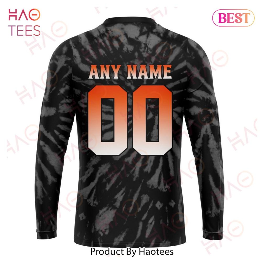 Nhl Philadelphia Flyers Special Retro Vintage Tie - Dye Hoodie - Image 7