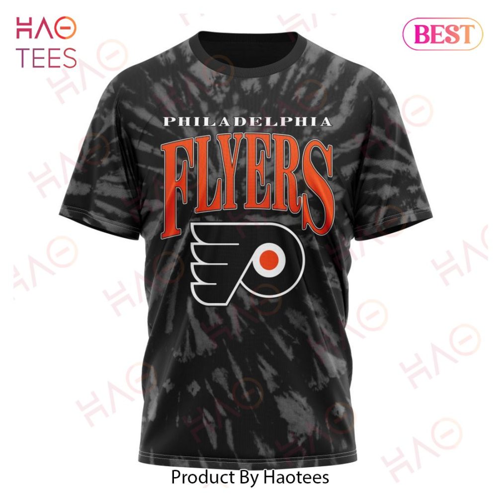 Nhl Philadelphia Flyers Special Retro Vintage Tie - Dye Hoodie - Image 8