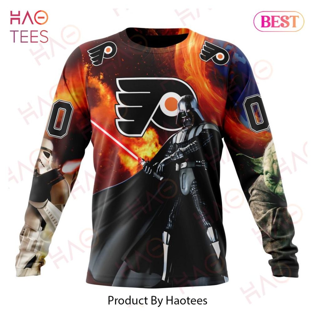 Nhl Philadelphia Flyers Specialized Design X Star War Hoodie - Image 6