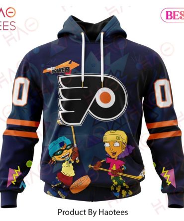 Nhl Philadelphia Flyers Specialized For Rocket Power 3D Hoodie