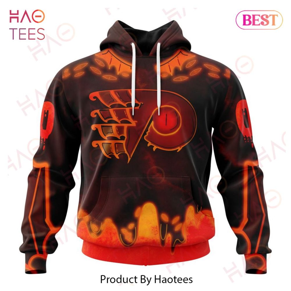 Nhl Philadelphia Flyers Specialized Jersey For Halloween Night Hoodie