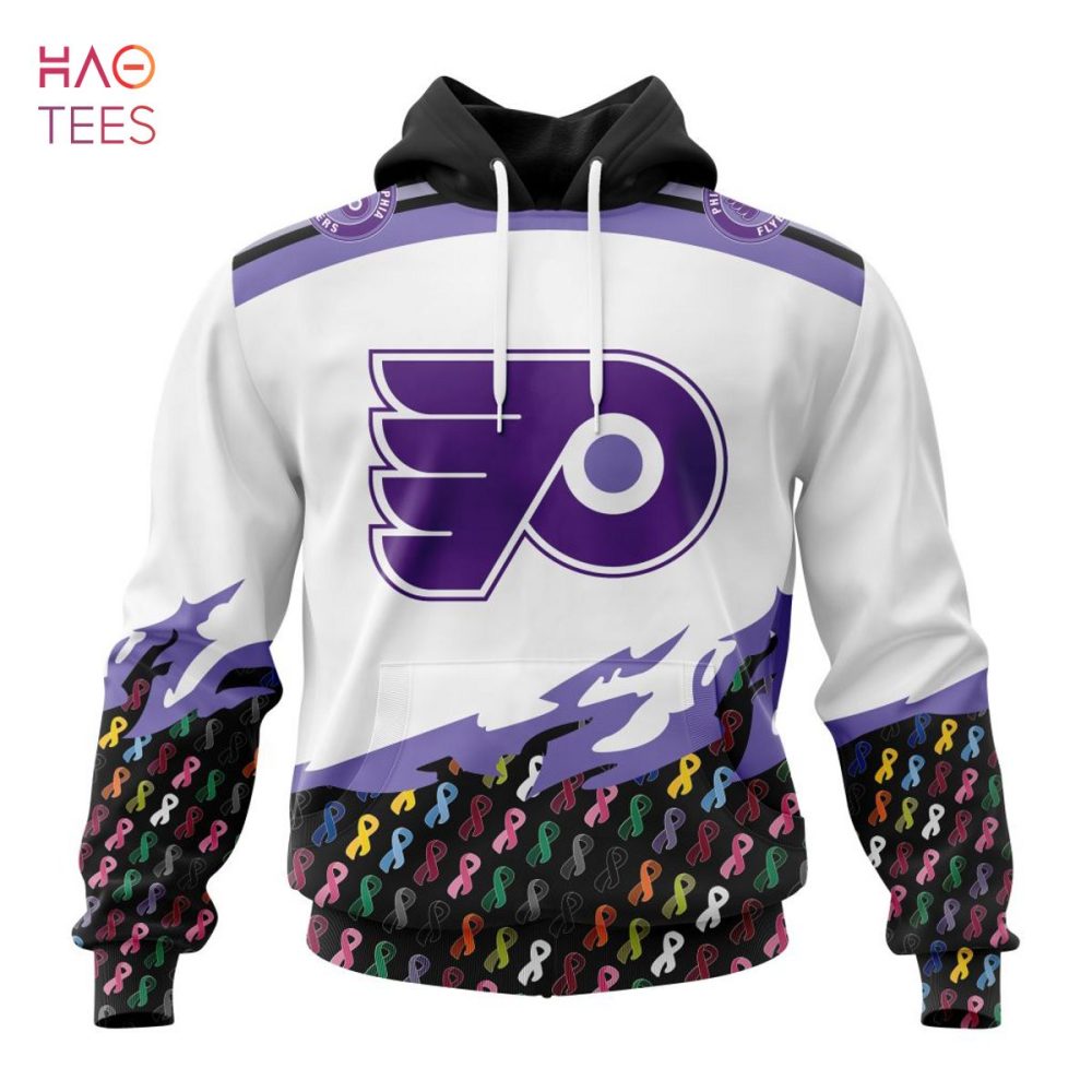 Nhl Philadelphia Flyers, Specialized Kits In October We Stand Together We Can Beat Cancer