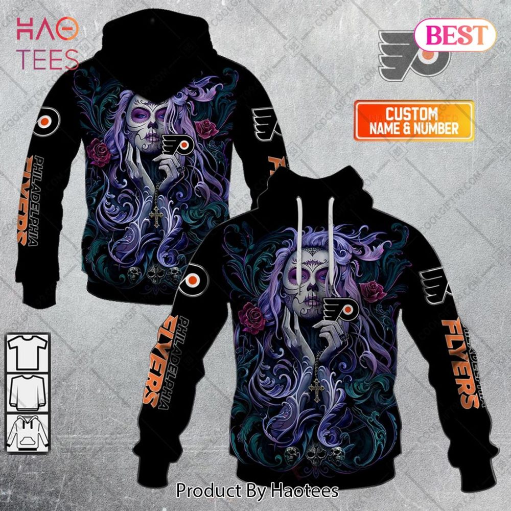 Nhl Philadelphia Flyers Tattoo Girl Artwork 2023 Hoodie, T-Shirt, Zip Hoodie, Sweatshirt