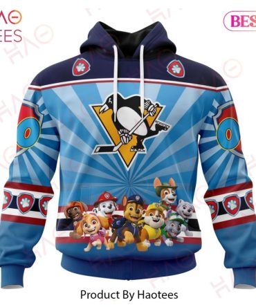 Nhl Pittsburgh Penguins Special Paw Patrol Kits Hoodie