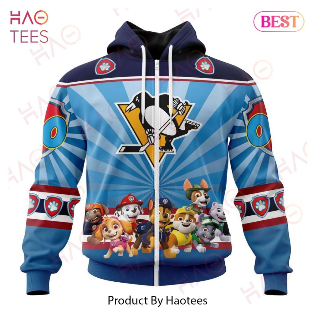 Nhl Pittsburgh Penguins Special Paw Patrol Kits Hoodie - Image 2