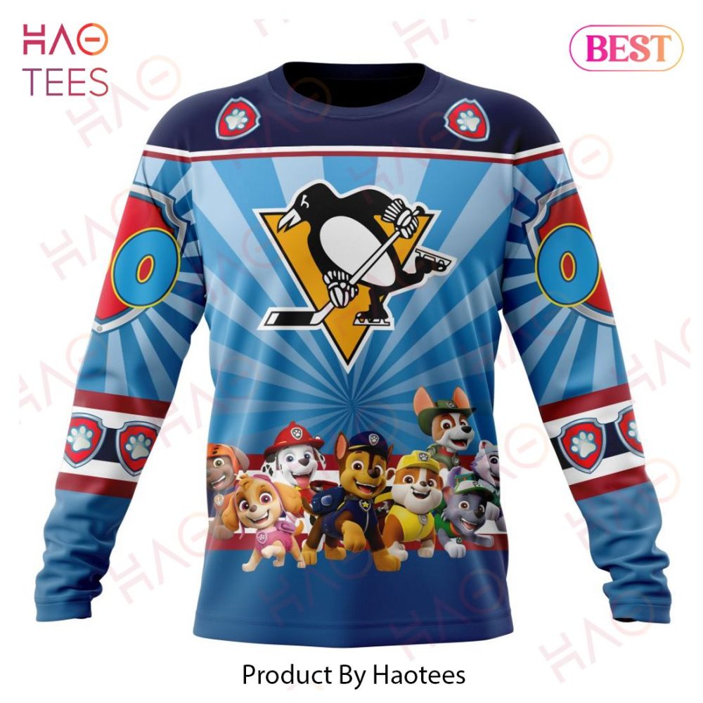 Nhl Pittsburgh Penguins Special Paw Patrol Kits Hoodie - Image 6