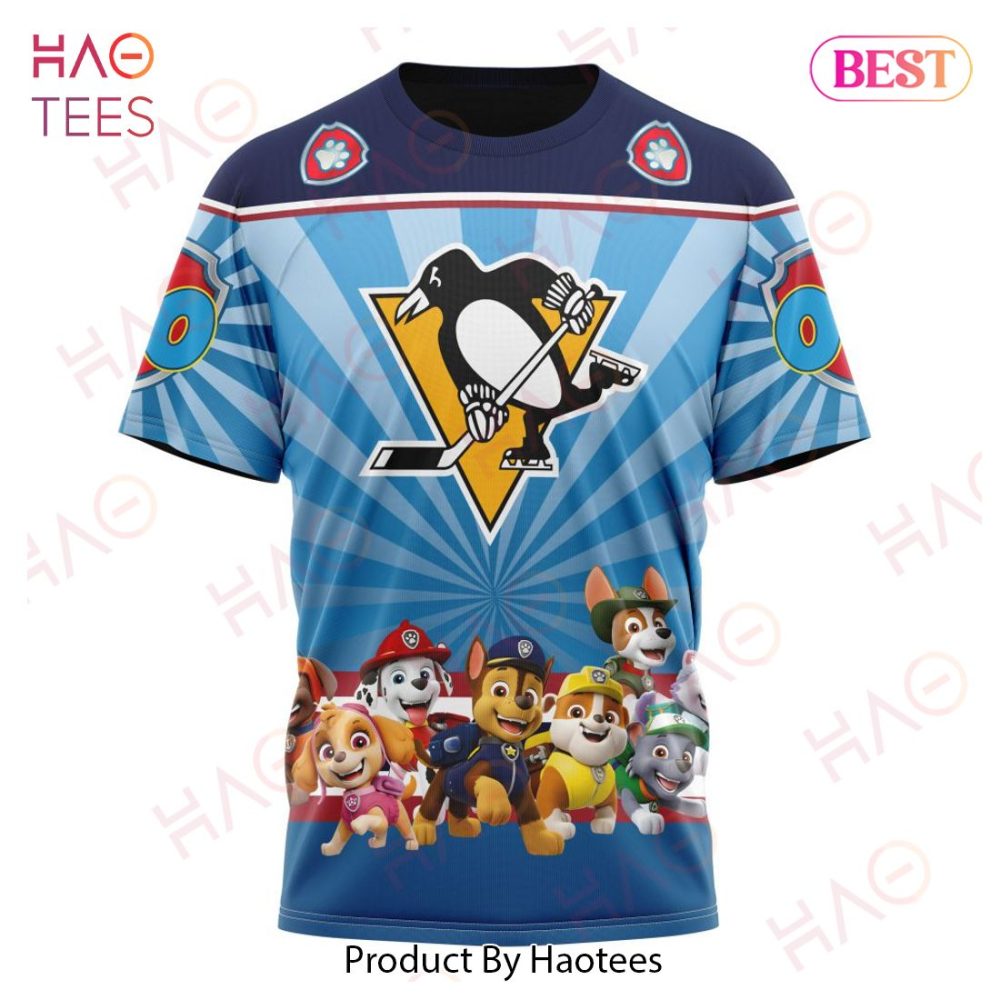 Nhl Pittsburgh Penguins Special Paw Patrol Kits Hoodie - Image 8