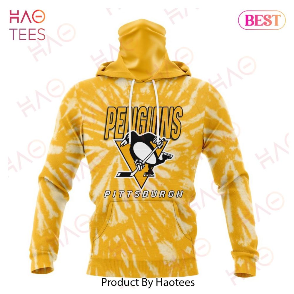 Nhl Pittsburgh Penguins Special Retro Vintage Tie - Dye Hoodie - Image 4