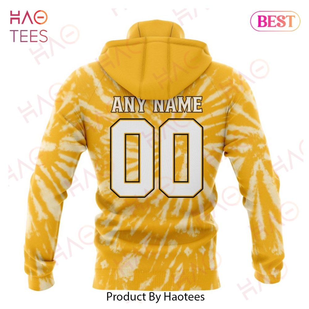 Nhl Pittsburgh Penguins Special Retro Vintage Tie - Dye Hoodie - Image 5